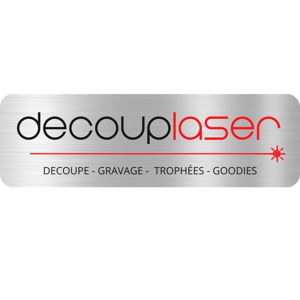 DECOUPLASER pour la découpe, le gravage au laser, trophées et goodies